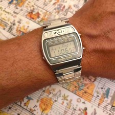 1981 Vintage Unique Casio Multi Melody Alarm Model 82 M-1230 /82 H104