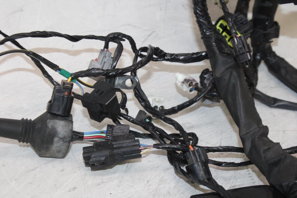 06-08 KAWASAKI NINJA 650R OEM MOTOR PRINCIPAL ARNÉS DE CABLEADO MOTOR TELAR DE ALAMBRE Foto 3 de 4