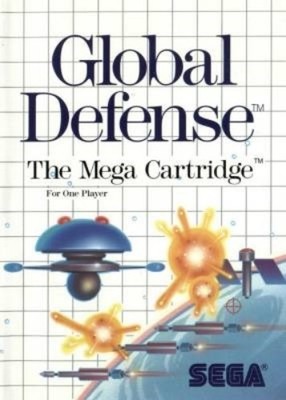 GLOBAL DEFENSE - Sega Master System Game Only