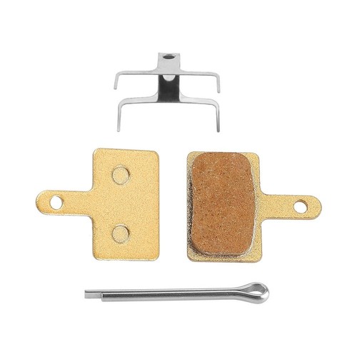 Micro Traders Lot de 2 paires de plaquettes de frein à disque de rechange en résine semi-métallique pour Tektro Volans Auriga S20.11 Auriga Twin Sub E -Sub