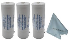 Titon 72200 Replacement Battery for Welch Allyn 72200 3.5V with Loopacell Cloth