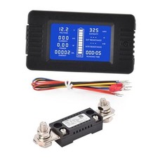 DC Multifunction Battery Monitor Meter with Shunt,0 DC 300A Battery Meter