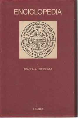 Enciclopedia (Volume primo) - AA.VV. (Giulio Einaudi Editore) [1977]