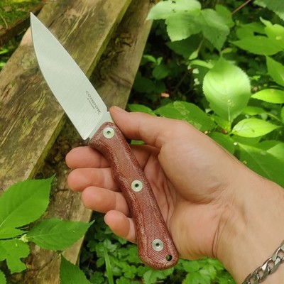 Condor Messer Sport Campfire Knife Bushcraft Fixed Blade 14C28N Stahl Micarta
