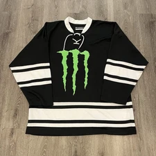 Monster Energy Promotional Hockey Monkey Jersey Size Men’s XL