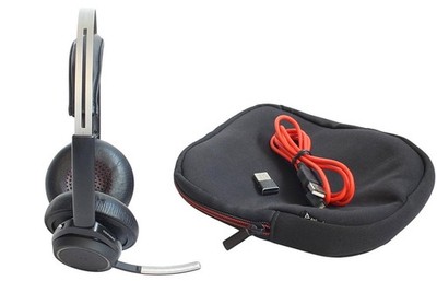 Plantronics Voyager Focus UC - Stereo Bluetooth Headset mit Dongle ( B825 )