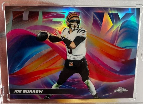 2025 Topps Chrome Joe Burrow Base (RAW)