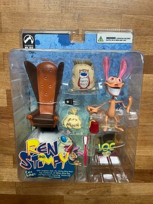 Ren & Stimpy   Ren Hoek Actionfigur (Palisades, 2004)   OVP!