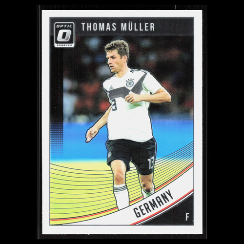 Thomas Muller [Optic] #138 2018 Panini Donruss card