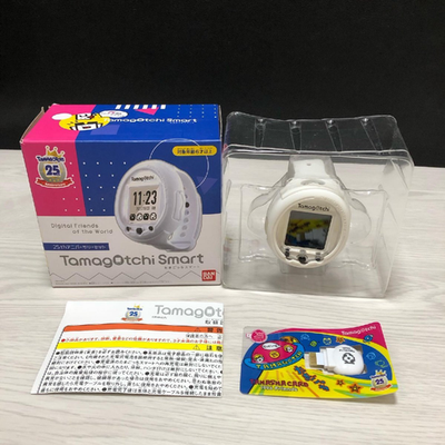 Tamagotchi Smart 25th Anniversary Watch White Premium Model Bandai