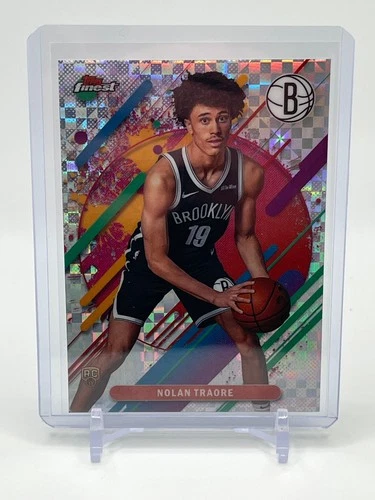 2025 Topps Finest Basketball X-Fractor Nolan Traore #219