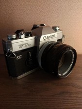 Canon FTb Late Model 50mm Lens Set with Replaced Foam Excellent Condition