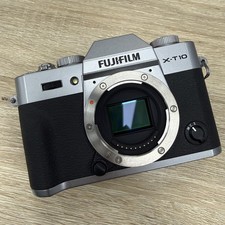 Excellent Fujifilm X-T10 16.3 MP Digital Camera Body Silver FREE SHIPPING