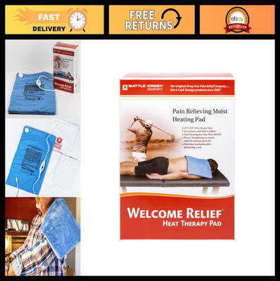 14x24 Washable Heating Pad - Moist & Dry Therapy, Fast-Heating Relief