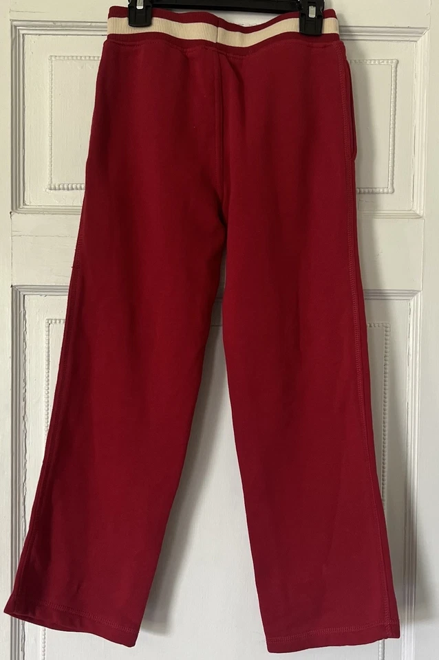 Pantalones deportivos Gymboree 2008 Boy’s Line Play Ball rojos nuevos sin etiquetas 8 suaves cómodos para correr en casa Foto 2 de 4