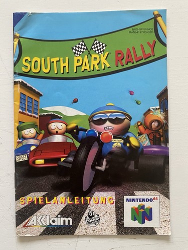 Nintendo 64 South Park Rally Anleitung