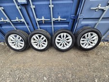 BMW X3 X4 F25 F26 17" ALLOYS & TYRES 225/60/R17 GOOD TREAD 6787576