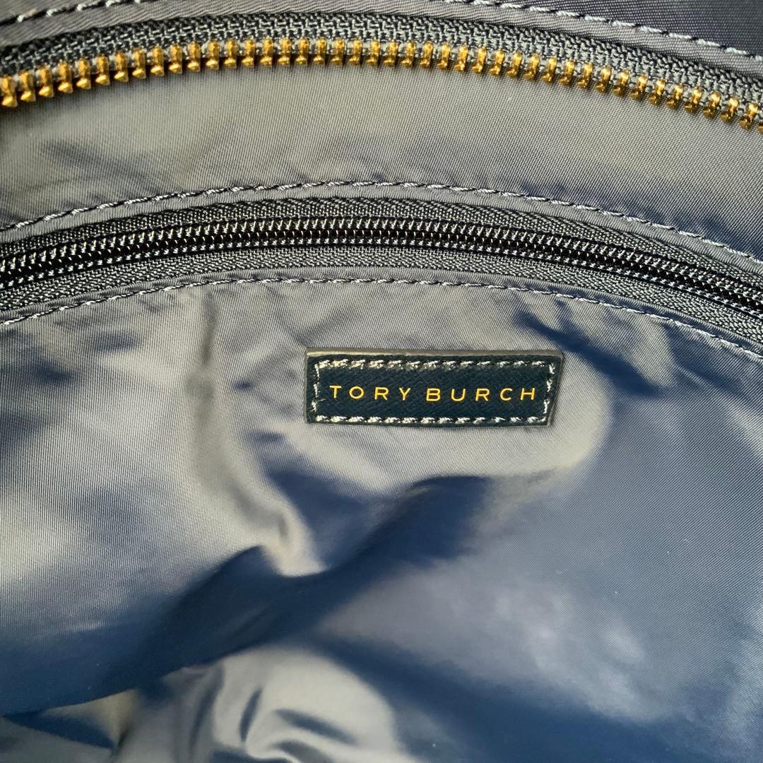 Tory Burch Tote Bag Shoulder Bag Nylon Navy Women's From Japan thumbnail 13