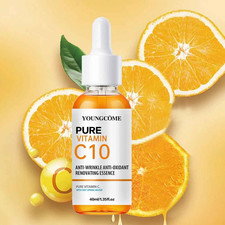 Vitamin C Face Serum Hyaluronic Acid Salicylic Acid Hydrating Reduce Wrinkles