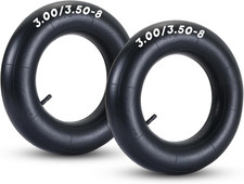2 Pack 3.00/3.50-8 Inner Tube Heavy Duty Replacement Tire Tubes for Pneumatic
