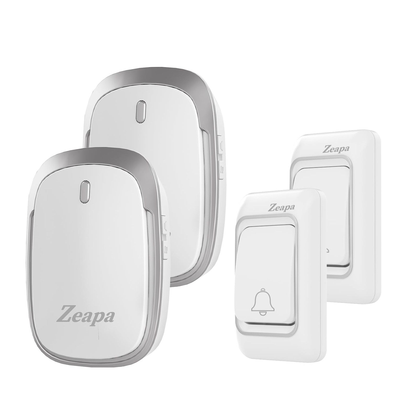 Wireless Plug-in or Battery Doorbell with 1300 Ft Range and Easy Installation
