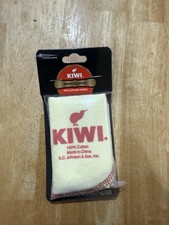 3 Pack Kiwi Shine Flannel Buff Cloths 13.8" x 7" - Total of 6 Cloths 