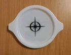 Vintage Pyrex Replacement Pad Plate For Electric Server Top Lid Only Milk Glass
