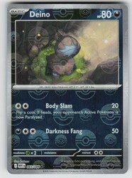 Deino (Poke Ball Pattern) 065/086 White Flare Common Holo