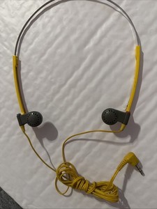 SONY MDR-W15 イエロー 有線ヘッドフォン Sony MDR-W15 Dynamic Headphones