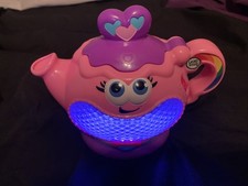 Leap Frog Musical Rainbow Tea Party Teapot/Kettle Light-Up 2018 Mirror Top Works