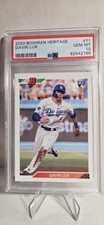 2020 Bowman Heritage Gavin Lux RC Rookie - PSA 10 GEM MINT