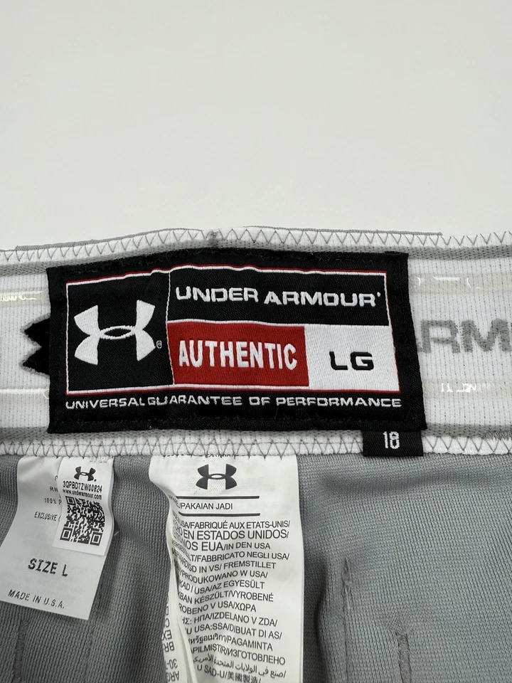 Брюки мужские Under Armour Legend большие бейсбольные красные трубки сделано в США 2018 - Изображение 3 из 4