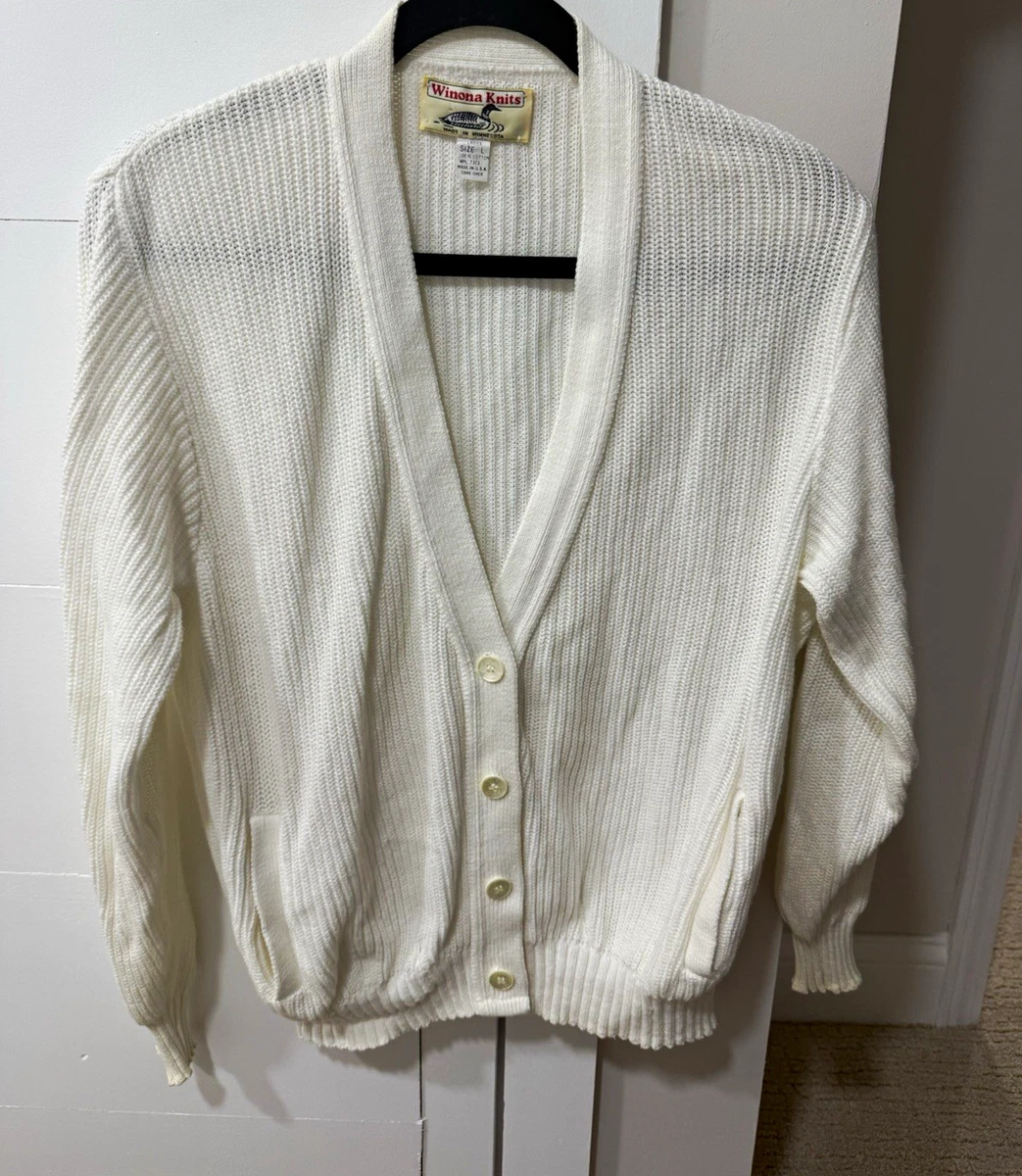 White Vintage Sweaters for Women for sale | eBay