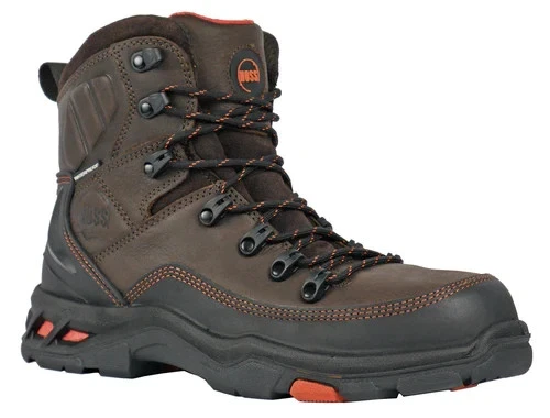Hoss Men's 11.5 2E Traverse 6" Composite Toe Waterproof Slip Resistant Work Boot