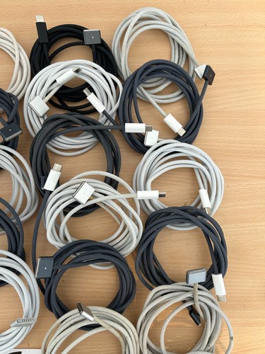 Job lot x 65 Faulty Apple USB-C to MagSafe 3 Cables/Cable/Lead A2363 MacBook Pro - Bild 9 von 11