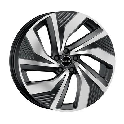 ALUFELGE MAK ELECTRA FUR JAGUAR F-PACE 8X20 5X108 BLACK MIRROR KPN