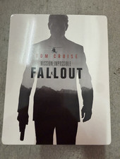 Mission: Impossible Fallout Steelbook 4K UHD Blu-ray Dolby Vision/Atmos PG-13