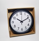 ✅️ OROLOGIO DA PARETE AL QUARTZ 20 CM COLORE Bianco E Nero 🕔