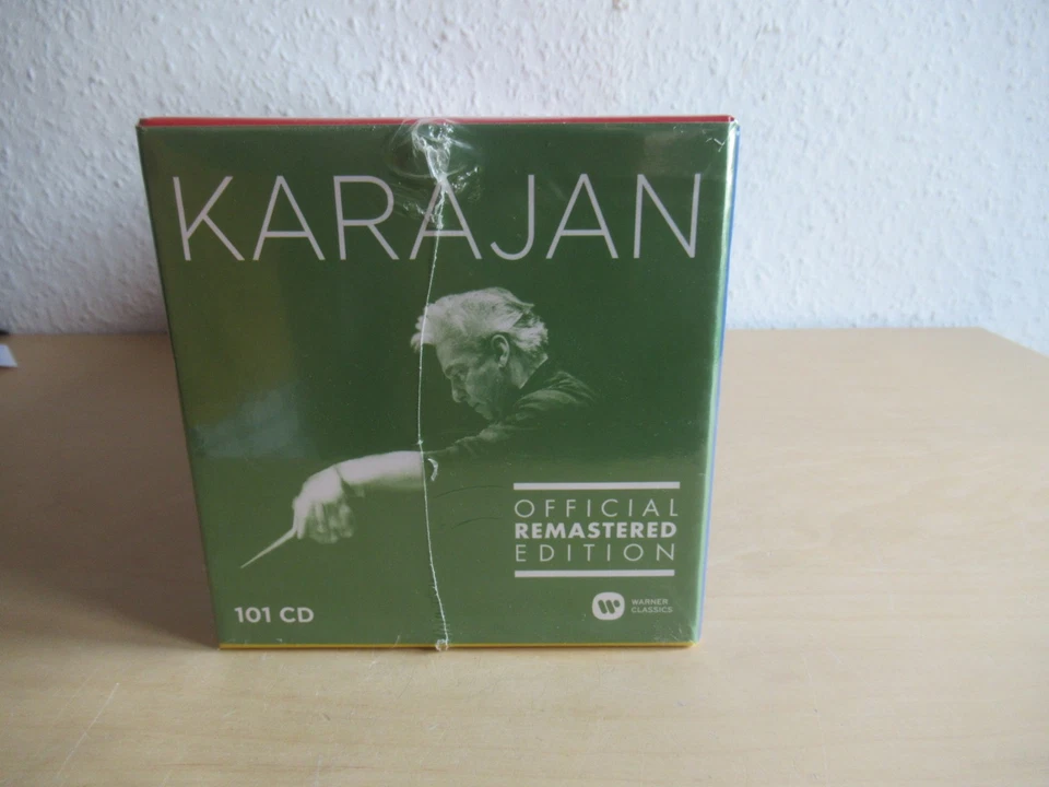 Karajan-Official Remastered Edition- 101er CD Box-Original verpackt-still sealed - Bild 4 von 4