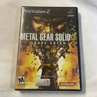Metal Gear Solid 3: Snake Eater (Sony PlayStation 2, 2004) PS2. Complete CIB.