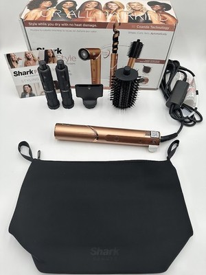 Shark FlexStyle HD433CP Air Styling & Drying System Multi-Styler Copper