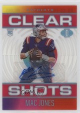 2021 Panini Illusions Clear Shots Pink Signatures 11/30 Mac Jones Auto 06od