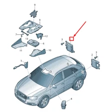 NEW AUDI RSQ3 8U LANE CHANGE ASSIST CONTROL UNIT 8U0907566B