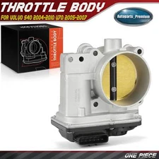New 1x Throttle Body for Volvo S40 2004-2010 S60 2005 V70 2005-2007 V50 L5 2.4L