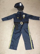 INFANT BLUE POLICE OFFICER 2 PIECE COSTUME SIZE 12-24 MONTHS BY COSTUMES USA