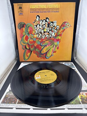 Something Festive 1968 Vinyl LP A&M Records Various Artists Jazz Pop SP 19003