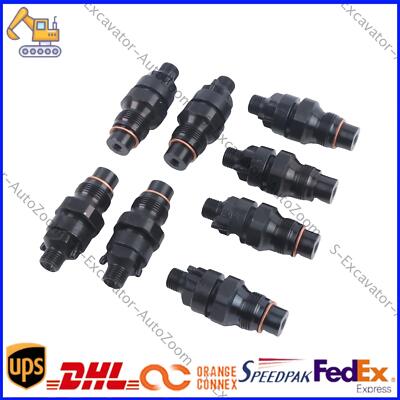 8PCS Diesel Fuel Injector For 1989-2001 GM Chevy 6.2L 6.5L 0432217275 0432217255