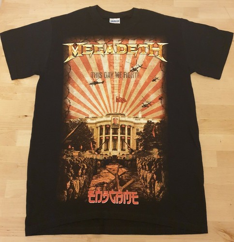 Megadeth ENDGAME - This day we fight - METAL T-Shirt NEW Dave Mustaine - XL - Picture 2 of 6