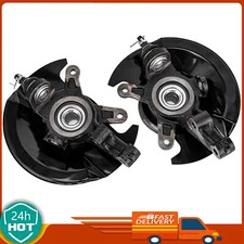 2x Front Wheel Hub Bearing Steering Knuckle Assy for Honda Civic 698-494 698-495