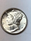 1944 Mercury Dime - Scarce  Choice Gem Brilliant Uncirculated+ SEE THE PICTURES